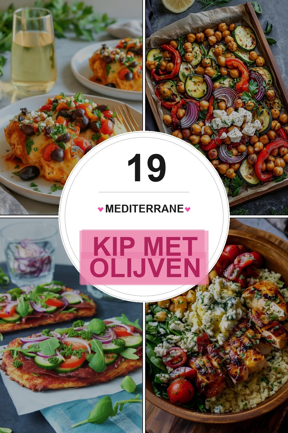 Mediterrane Kip met Olijven