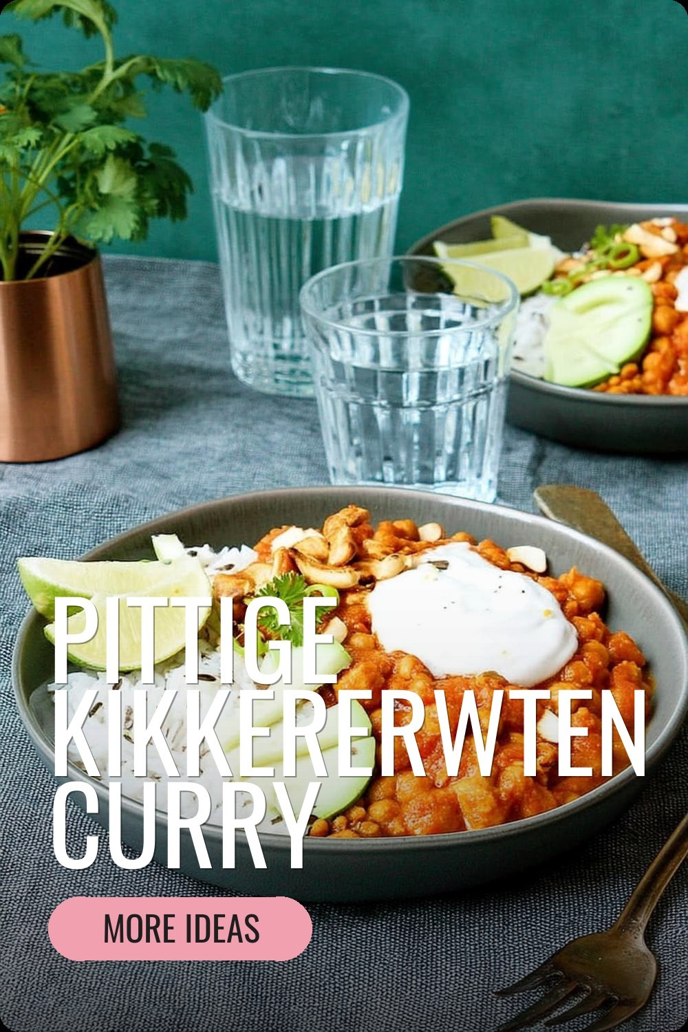 Pittige Kikkererwten Curry