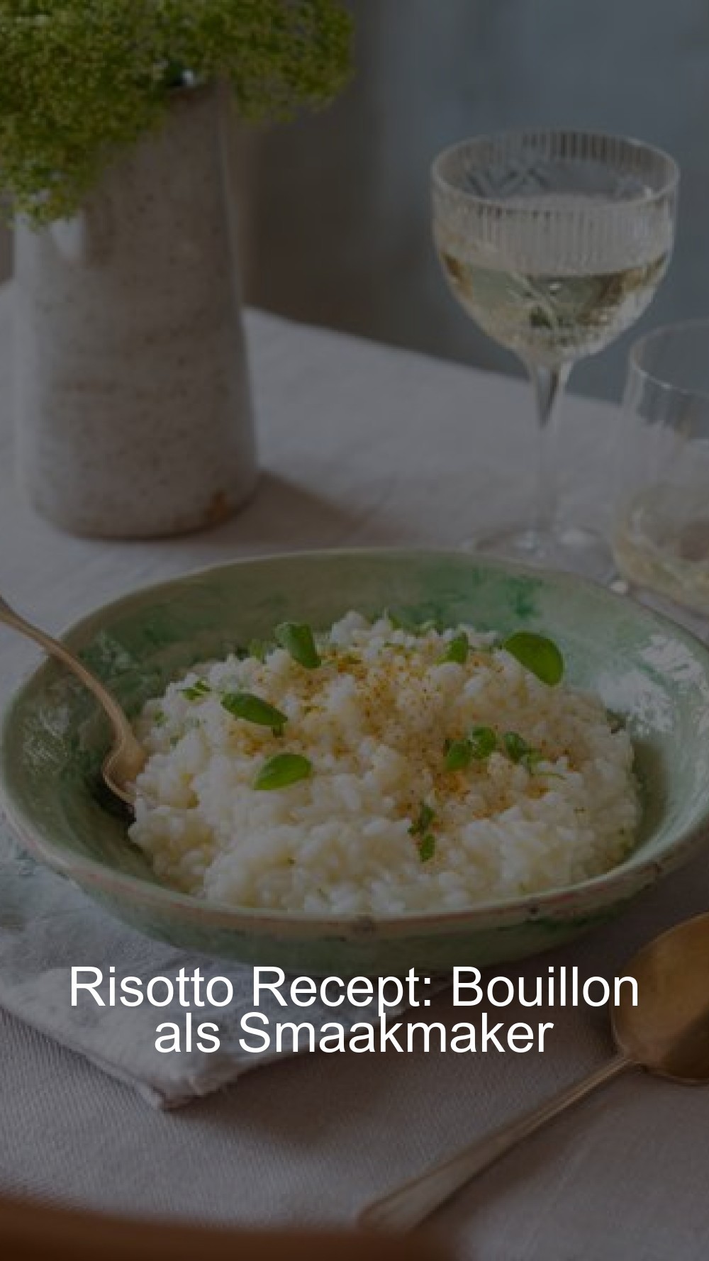 Risotto Recept: Bouillon als Smaakmaker