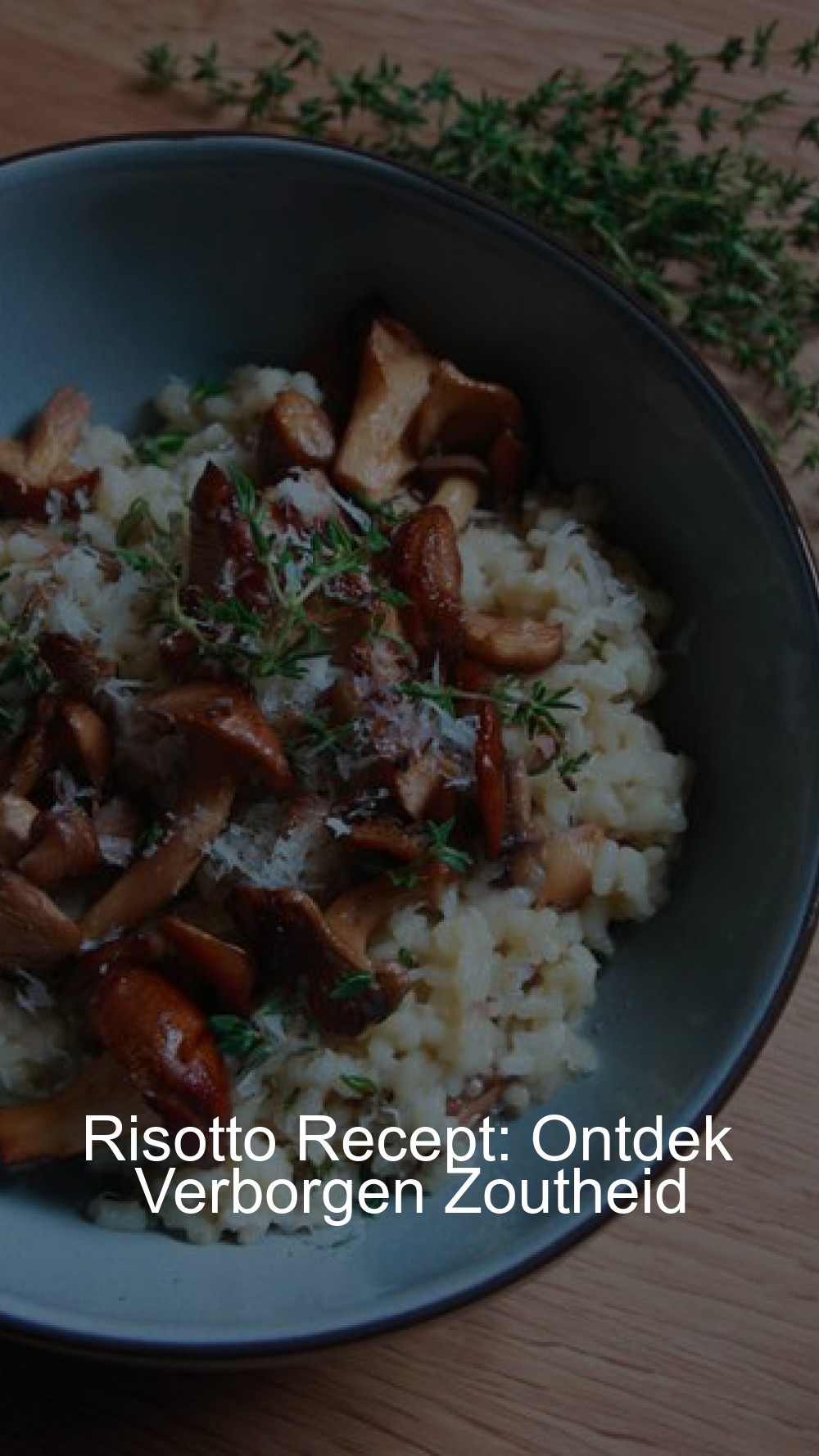 Risotto Recept: Ontdek Verborgen Zoutheid