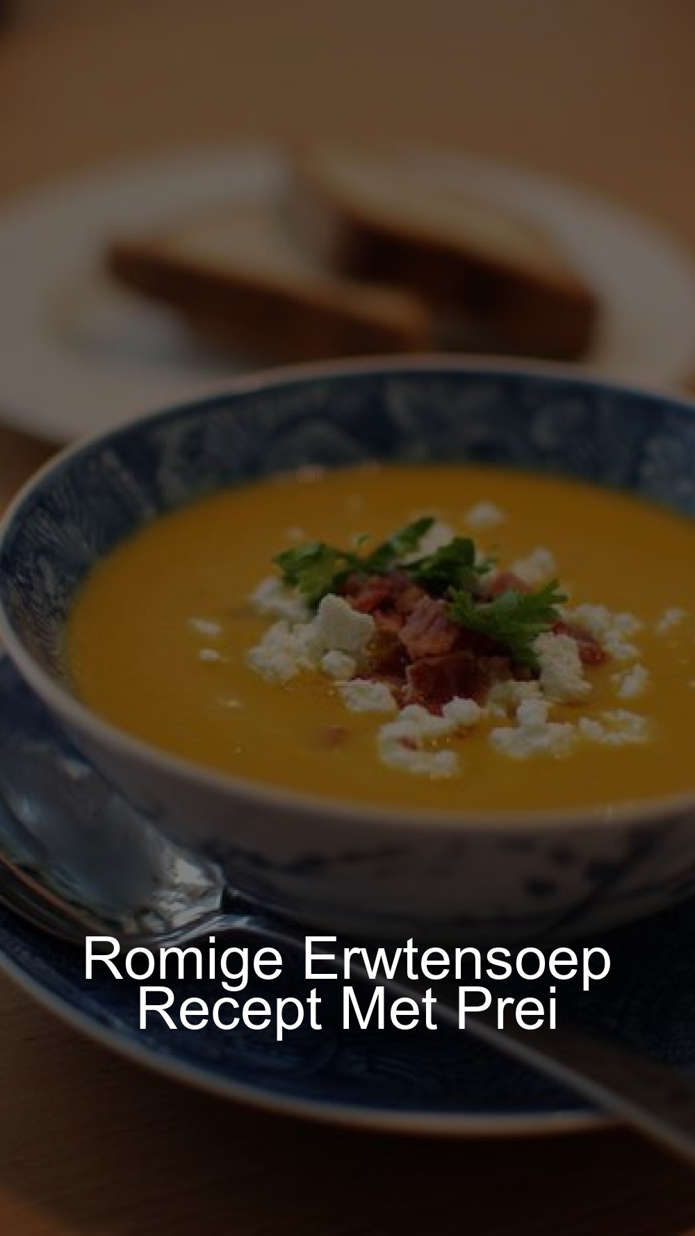 Romige Erwtensoep Recept Met Prei