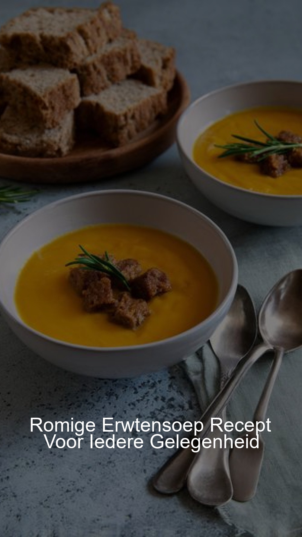 Romige Erwtensoep Recept Voor Iedere Gelegenheid