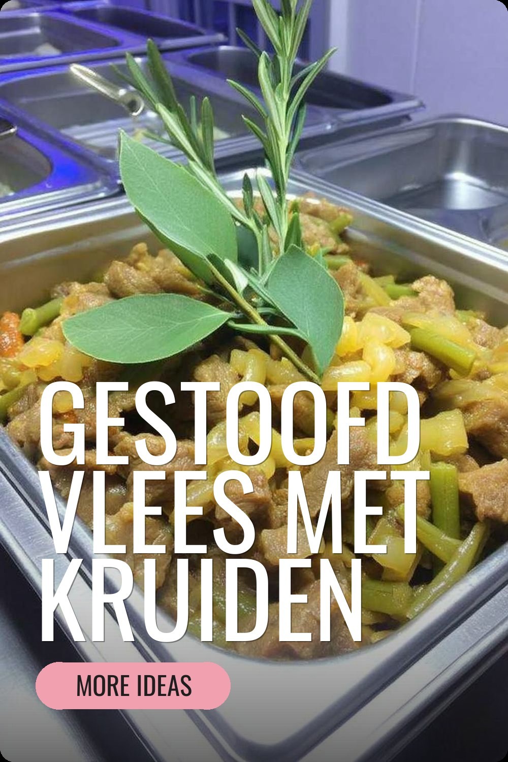 Gestoofd vlees met kruiden