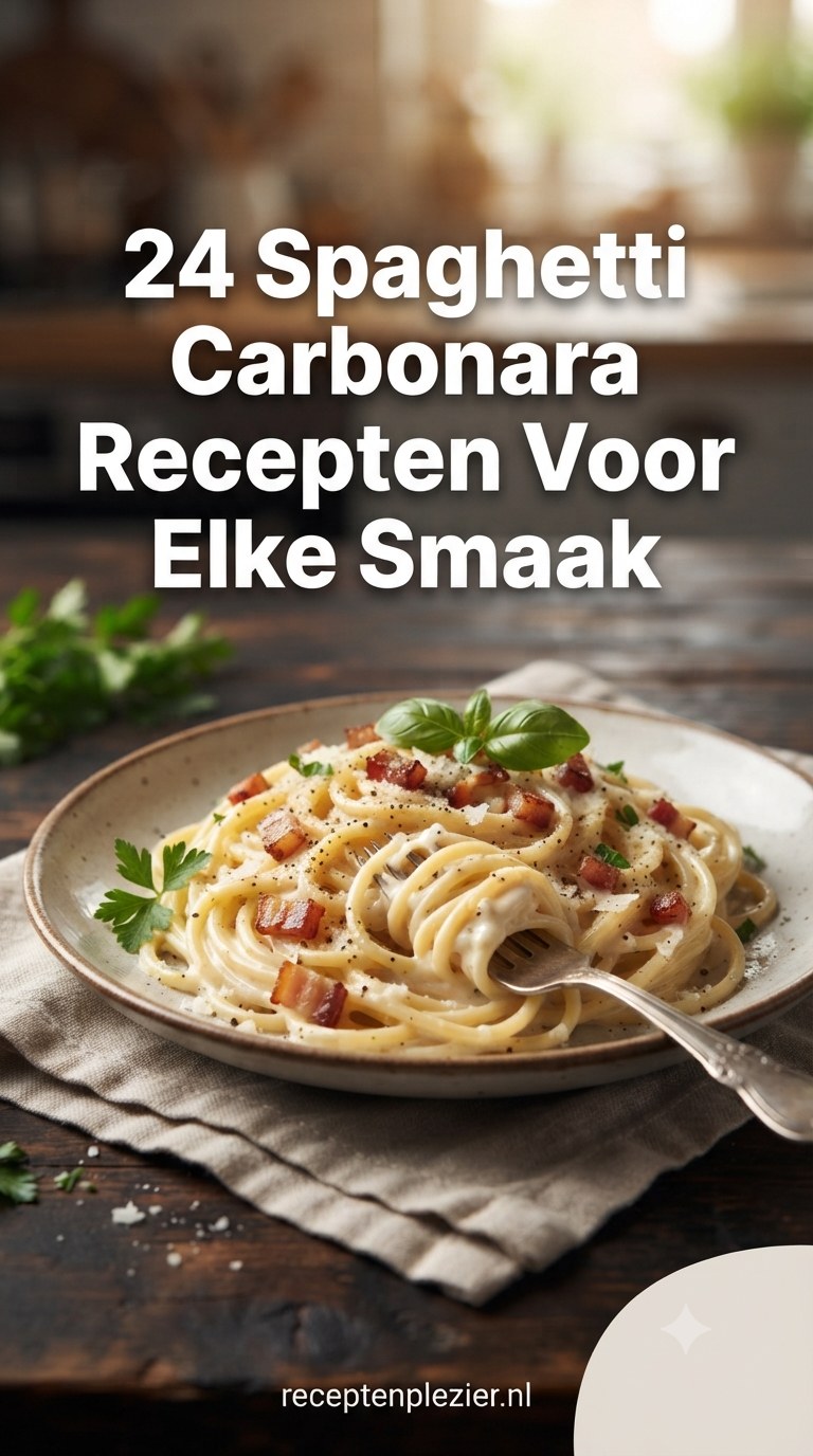 24 Spaghetti Carbonara Recepten Voor Elke Smaak