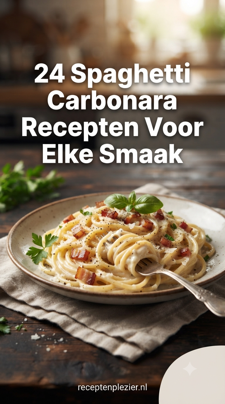 24 Spaghetti Carbonara Recepten Voor Elke Smaak