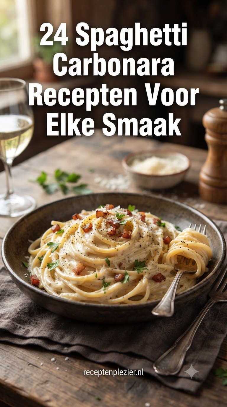 24 Spaghetti Carbonara Recepten Voor Elke Smaak