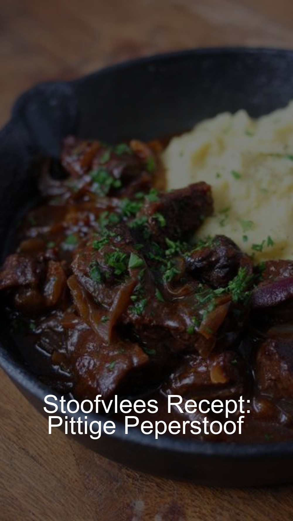 Stoofvlees Recept: Pittige Peperstoof