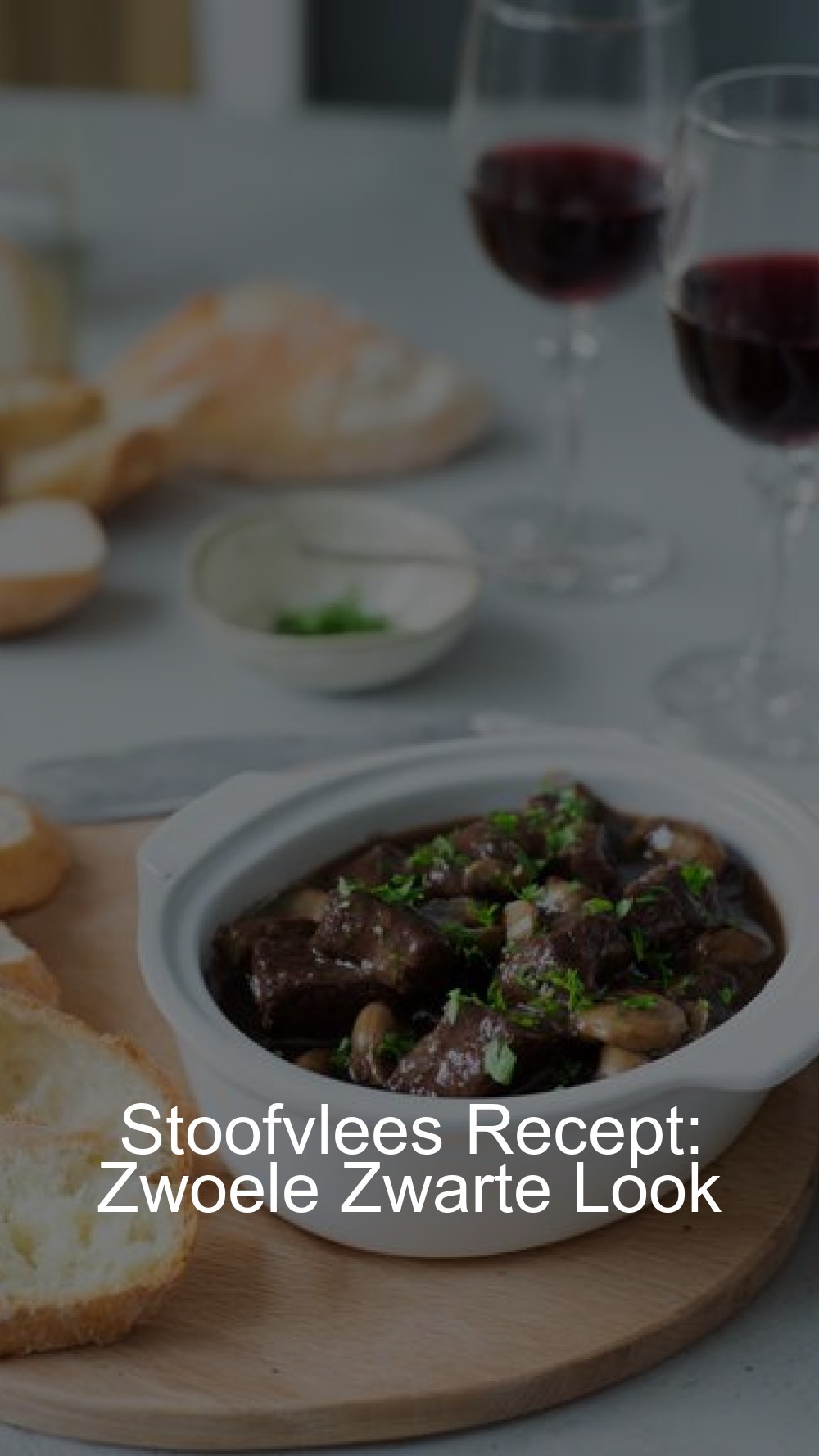 Stoofvlees Recept: Zwoele Zwarte Look