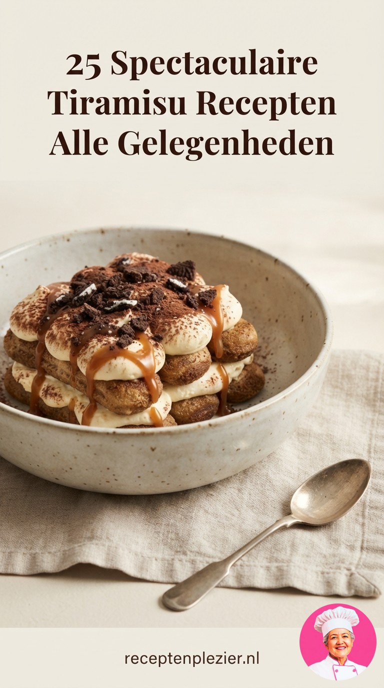 25 Spectaculaire Tiramisu Recepten voor Alle Gelegenheden