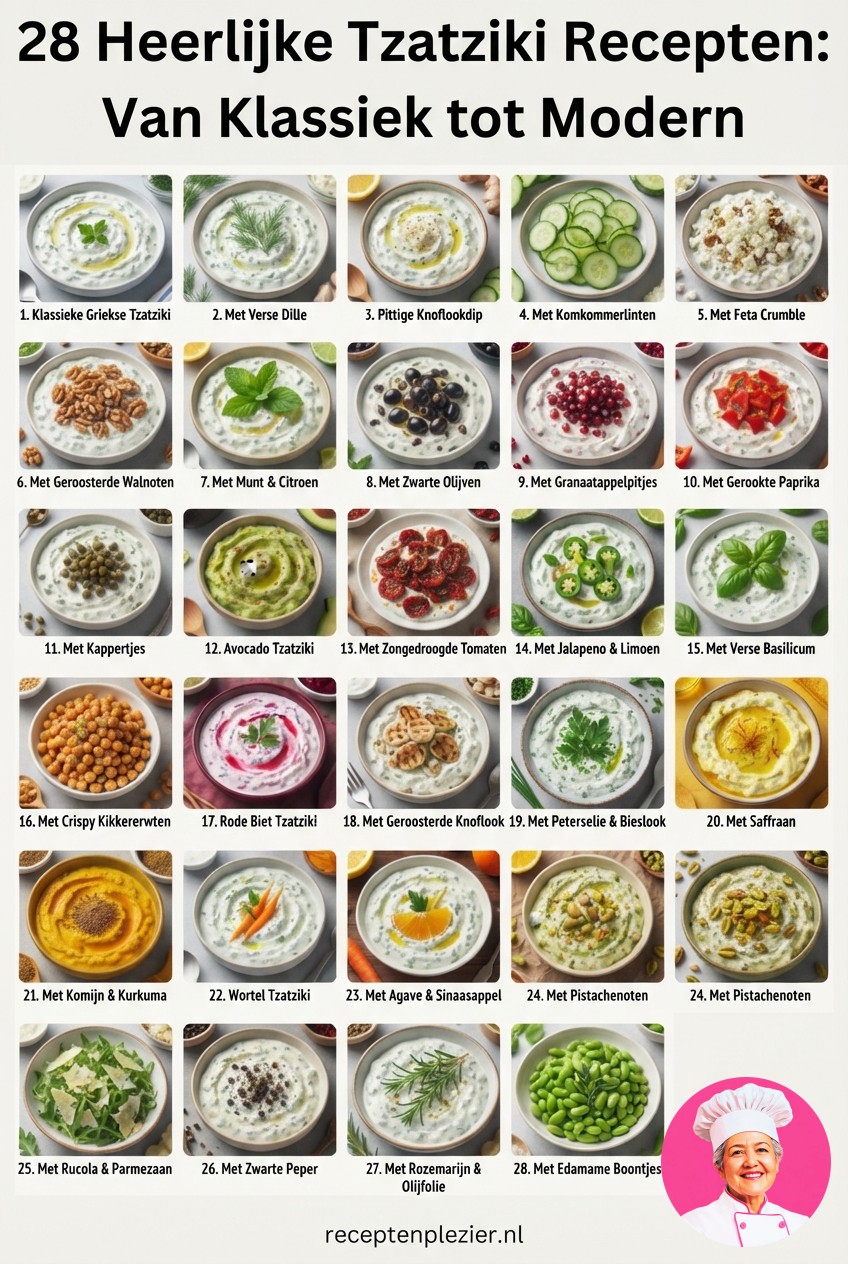 28 Heerlijke Tzatziki Recepten: Van Klassiek tot Modern