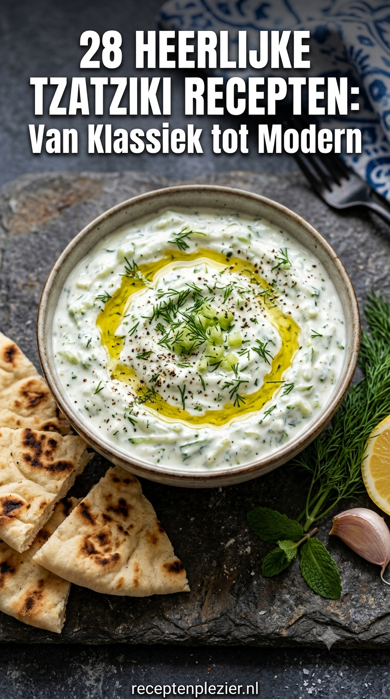 28 Heerlijke Tzatziki Recepten: Van Klassiek tot Modern