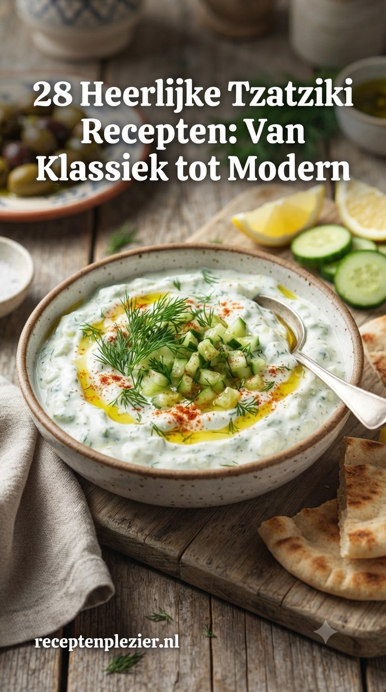 28 Heerlijke Tzatziki Recepten: Van Klassiek tot Modern