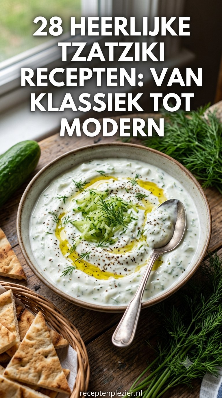 28 Heerlijke Tzatziki Recepten: Van Klassiek tot Modern