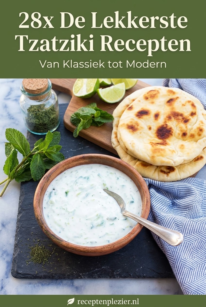 28x De Lekkerste Tzatziki Recepten