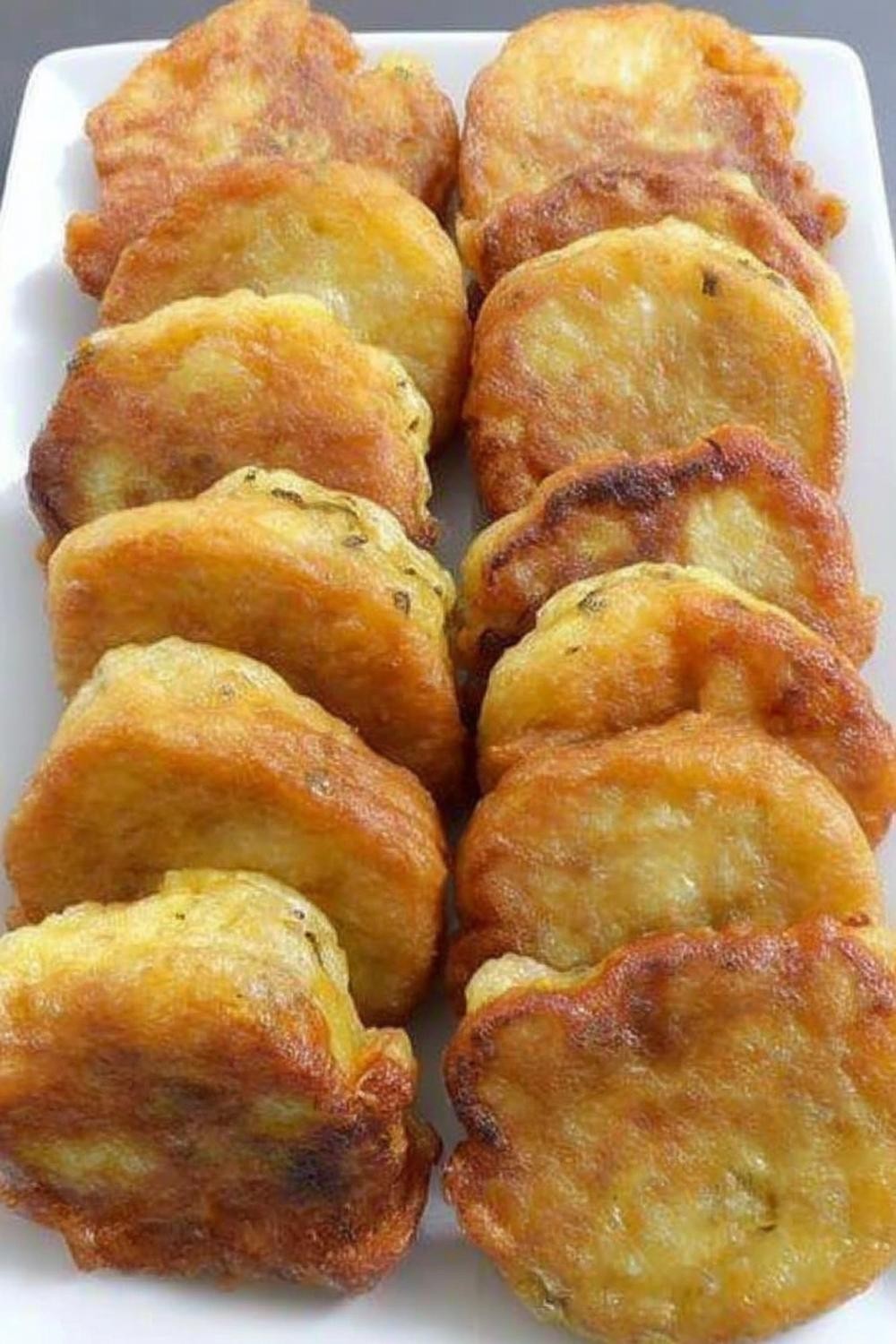 Goudbruin gebakken uštipci