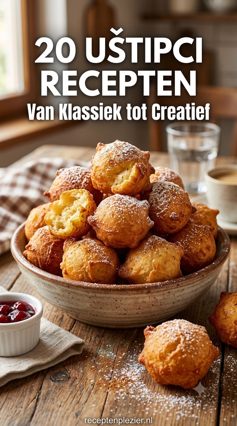 20 Uštipci Recepten - Van Klassiek tot Creatief