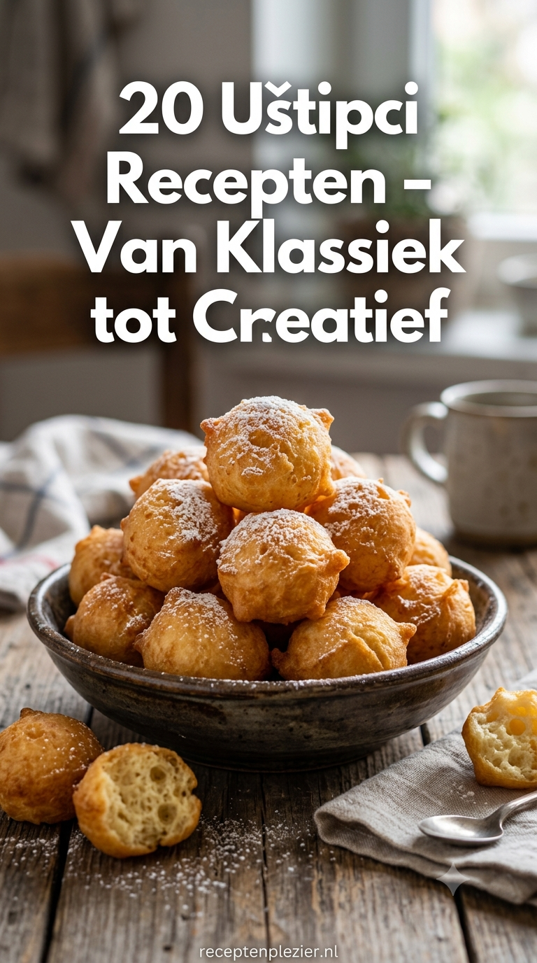 20 Uštipci Recepten - Van Klassiek tot Creatief