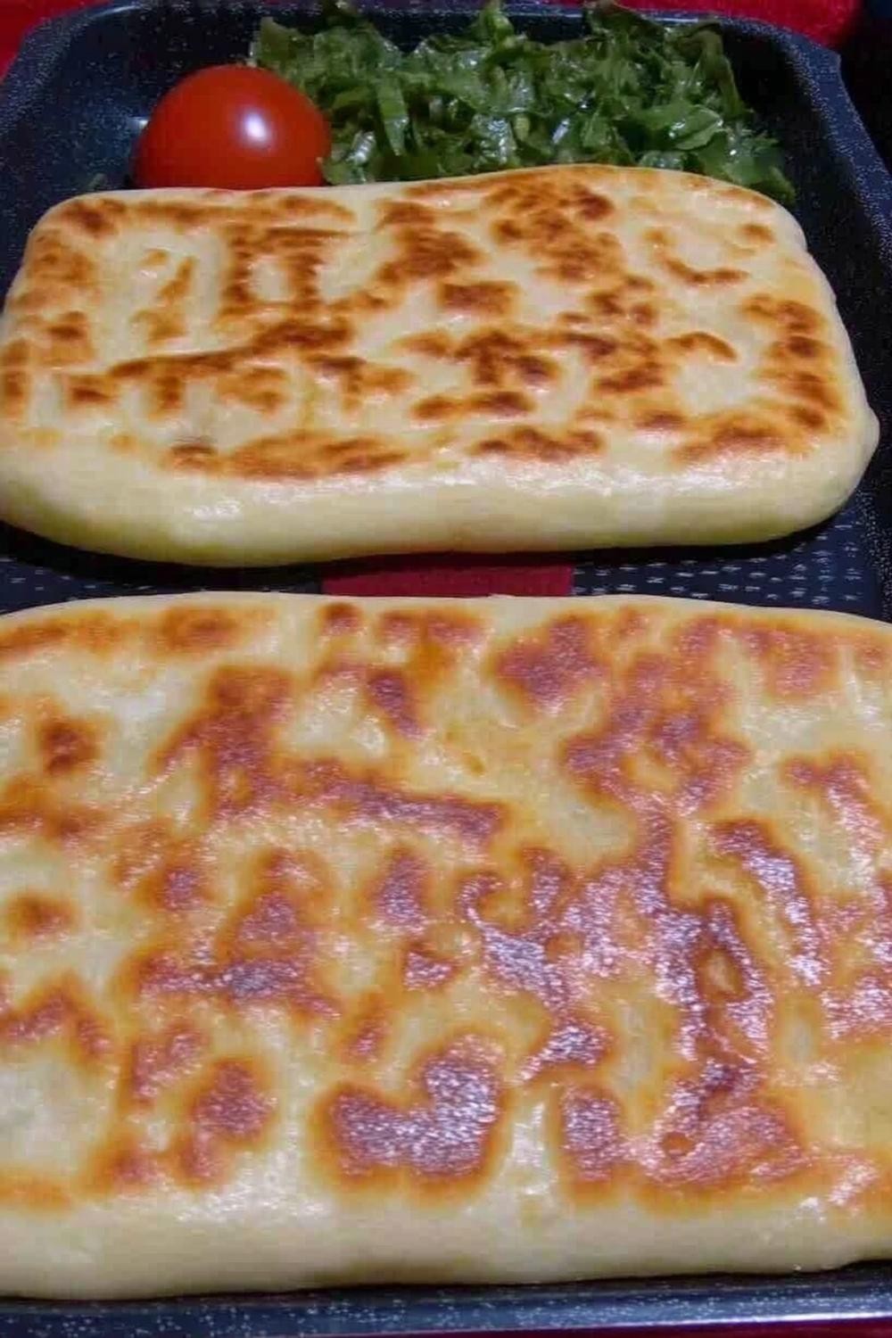 Platte broodvariatie