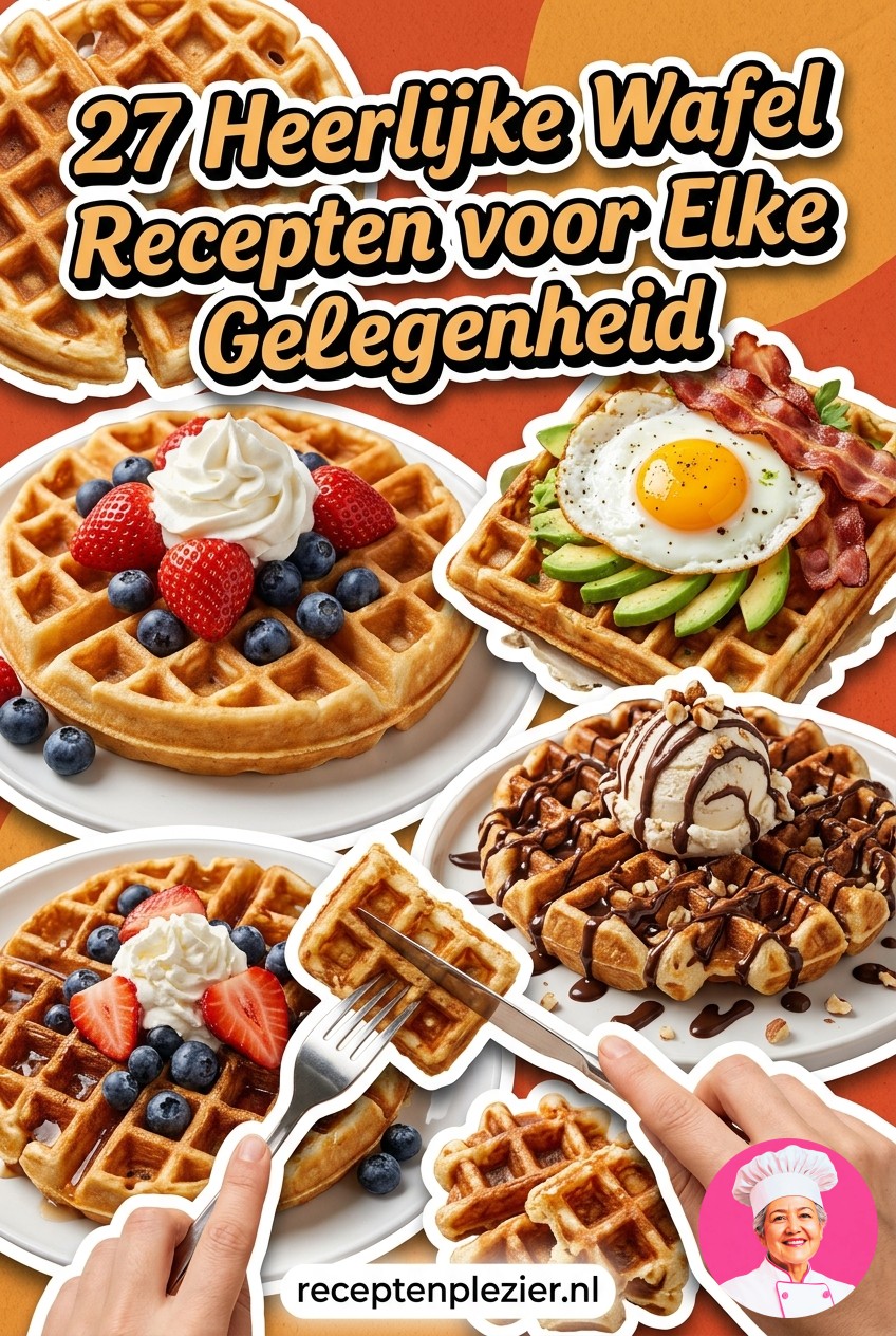 27 Heerlijke Wafel Recepten voor Elke Gelegenheid