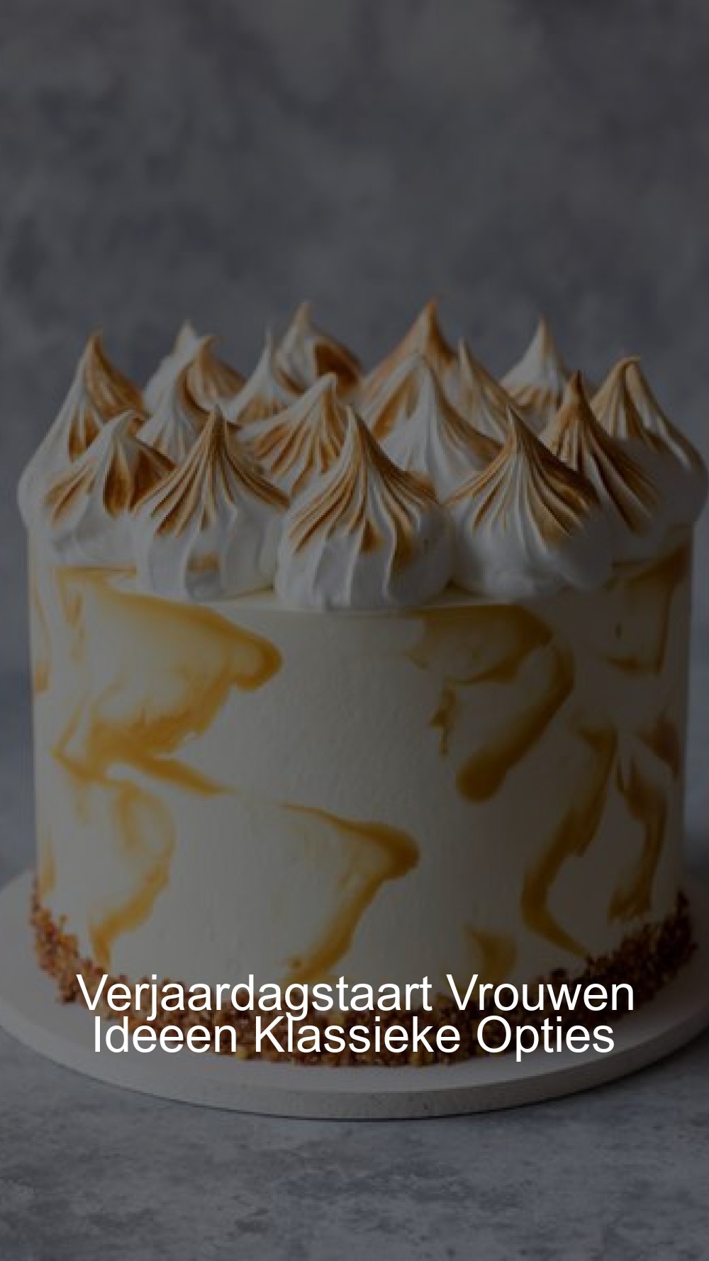Verjaardagstaart Vrouwen Ideeen Klassieke Opties