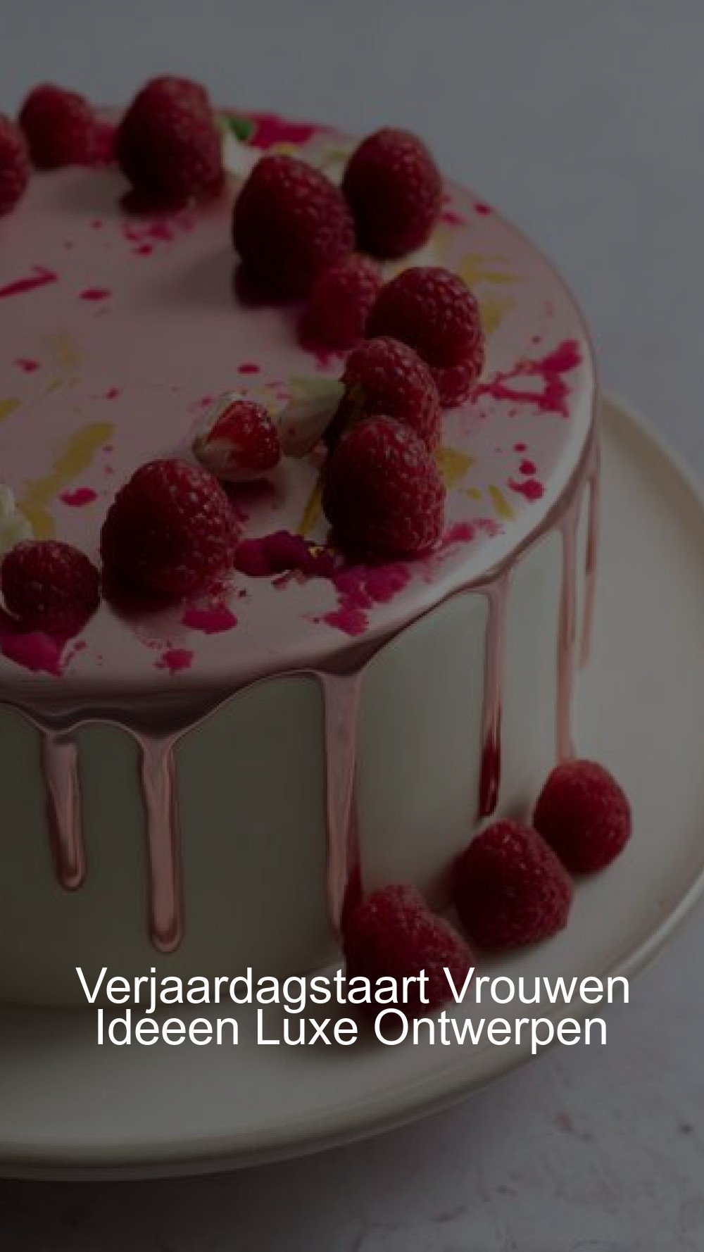 Verjaardagstaart Vrouwen Ideeen Luxe Ontwerpen