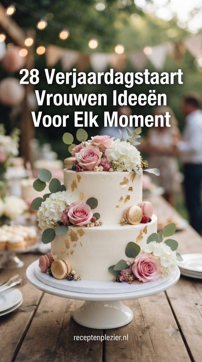 28 Verjaardagstaart Vrouwen Ideeën Voor Elk Moment