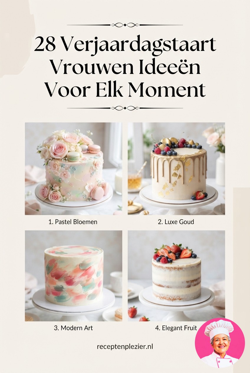 28 Verjaardagstaart Vrouwen Ideeën Voor Elk Moment