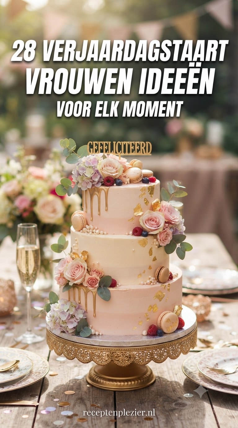 28 Verjaardagstaart Vrouwen Ideeën Voor Elk Moment