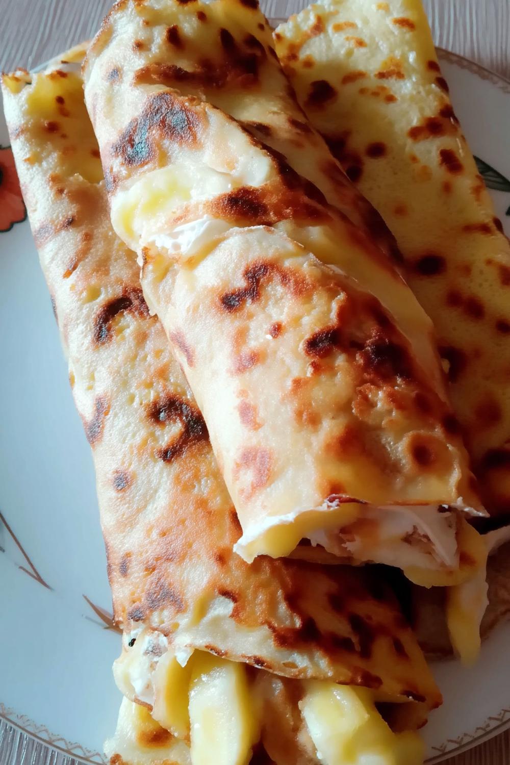 Hartige pannenkoeken met ei