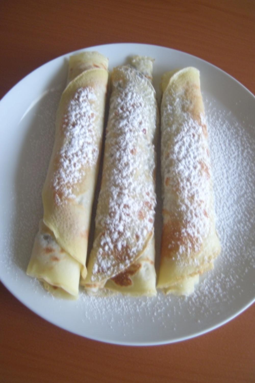 Simpele pannenkoekrolletjes