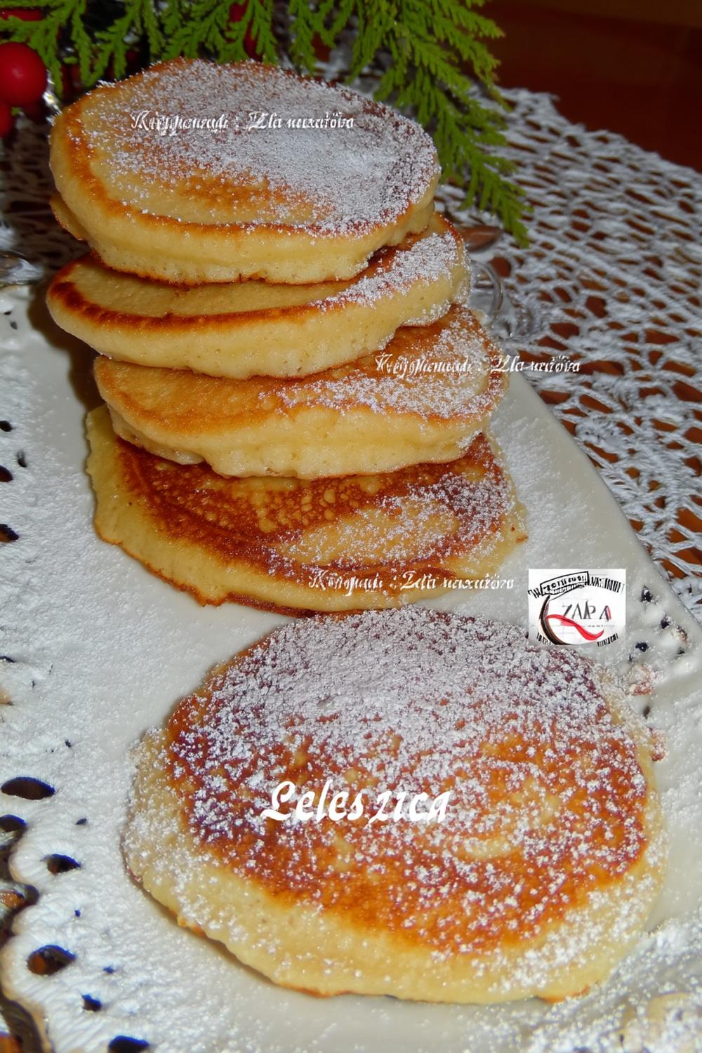 Stapel dikke pannenkoeken