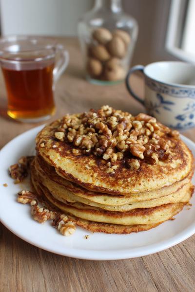 28. Pannenkoeken recept met notenmix en knapperige topping