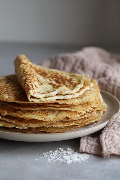 3. Pannenkoeken recept met speltbloem en nootachtige kleur