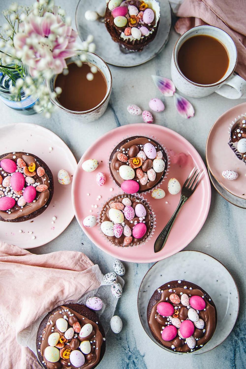 Paas muffins met rozijnen