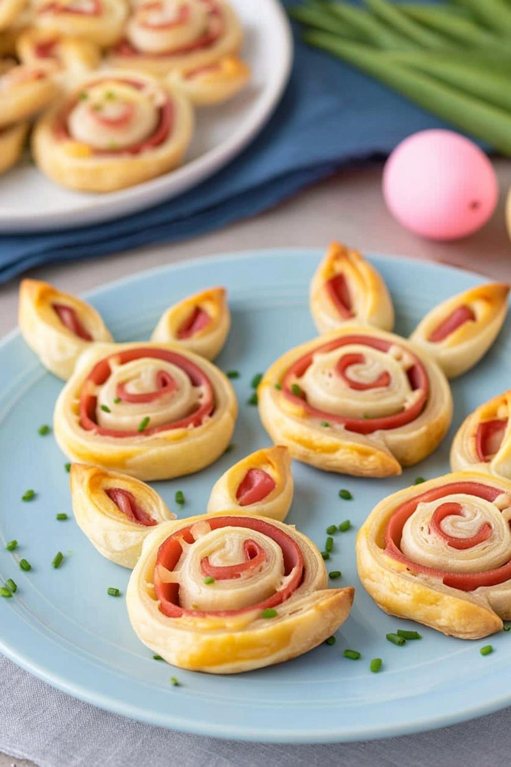 Schattige konijnenhapjes