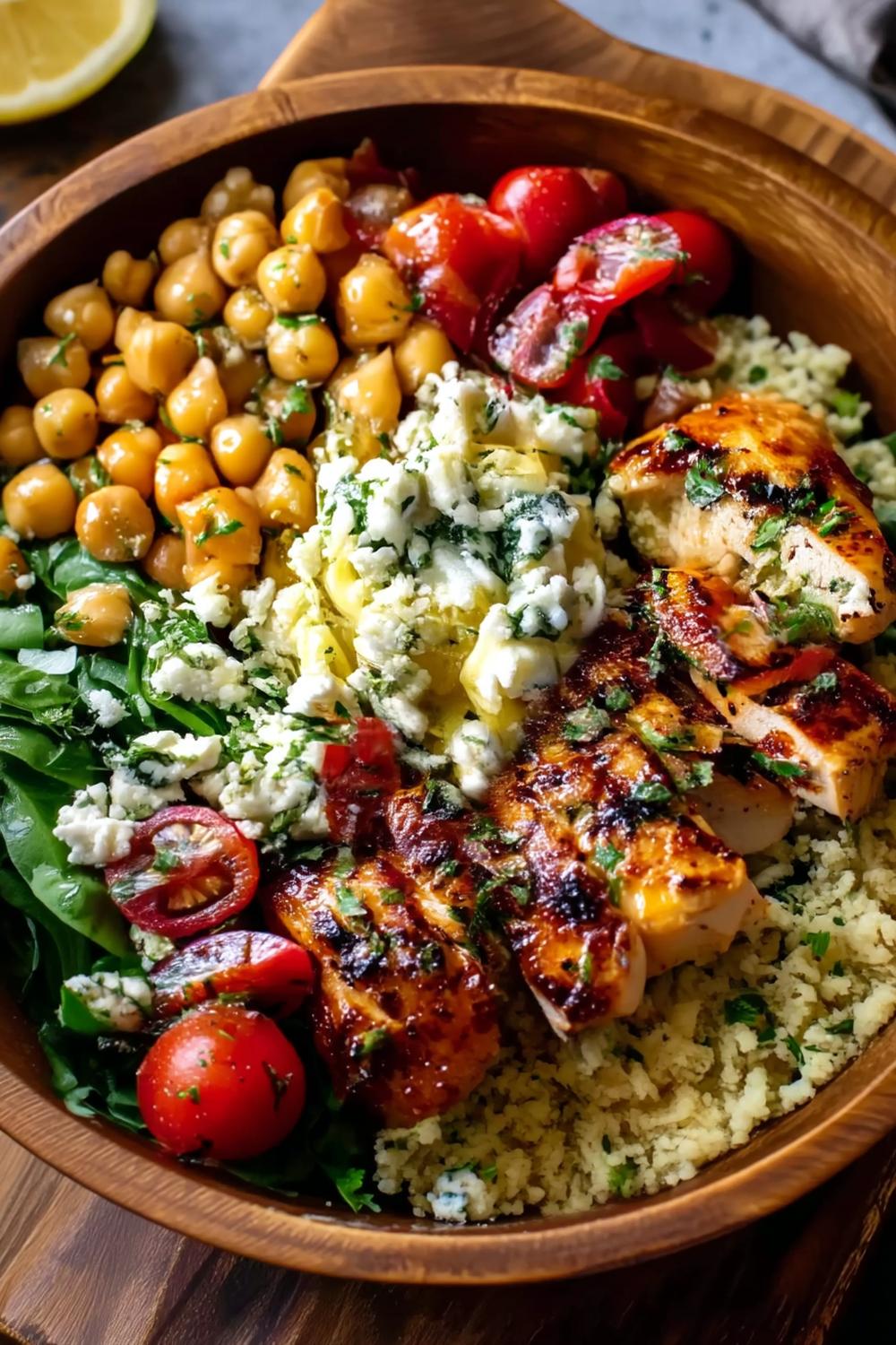 Mediterrane Halloumi Bowl