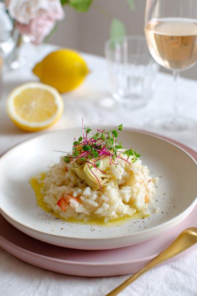 19. Risotto recept met artisjok: zachte harten en citroen-olie