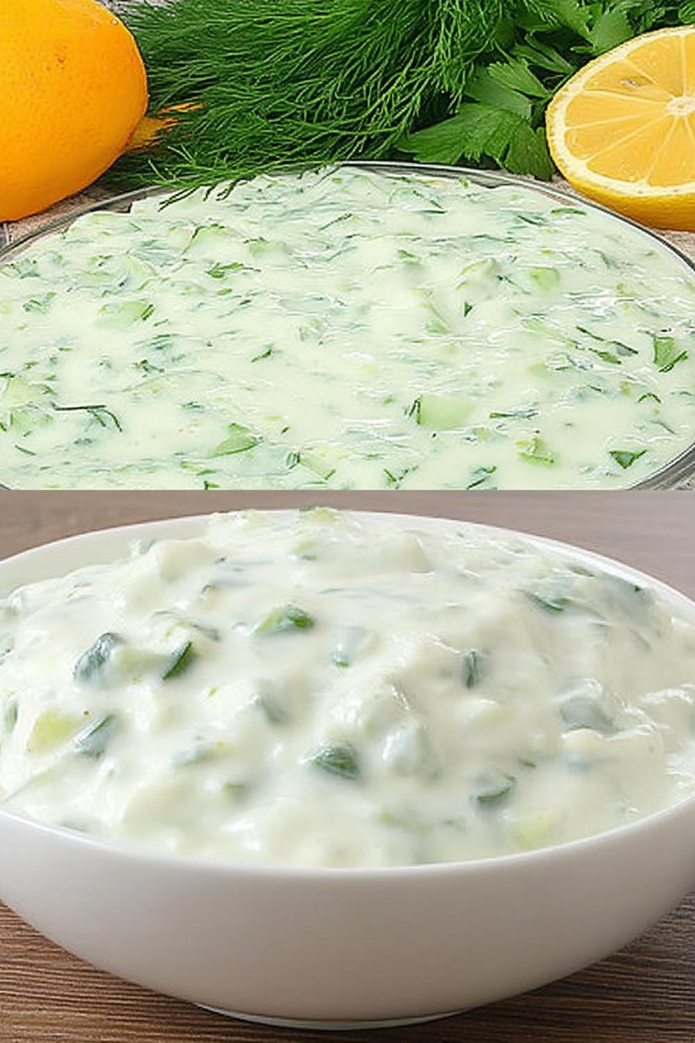 Dubbele tzatziki portie