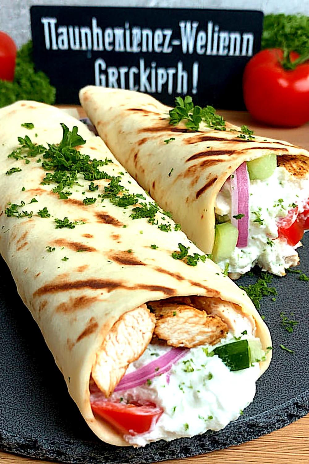 Heerlijke Griekse wraps