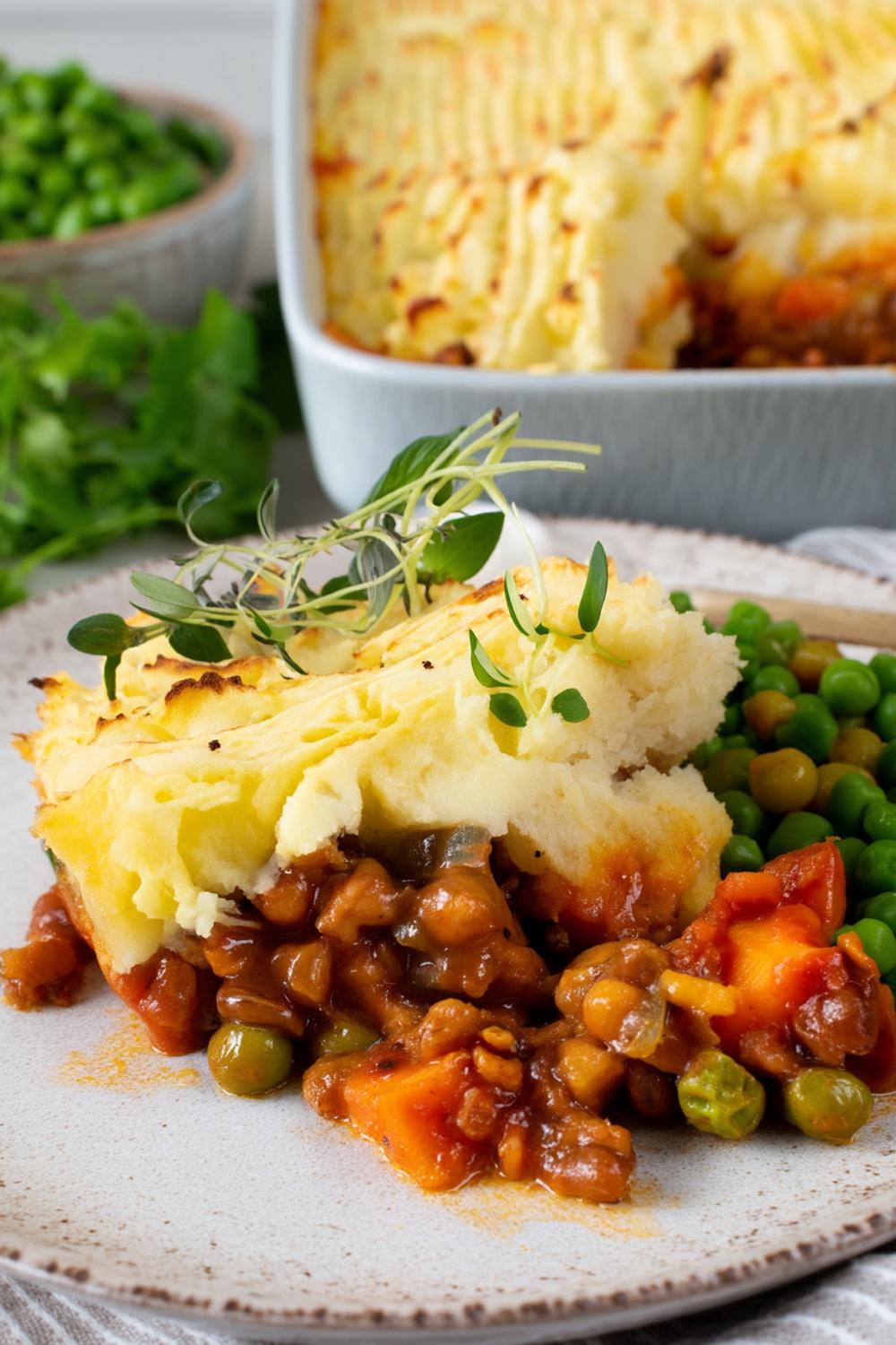 Herderstaart met linzen